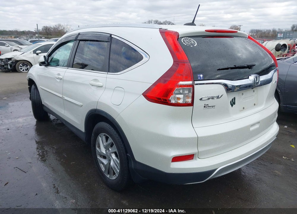 2015 HONDA CR-V EX-L VIN: 5J6RM4H76FL031341