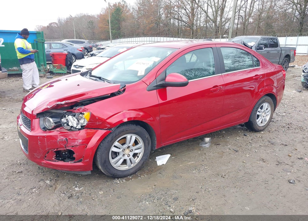 2016 CHEVROLET SONIC LT AUTO VIN: 1G1JC5SH1G4175929