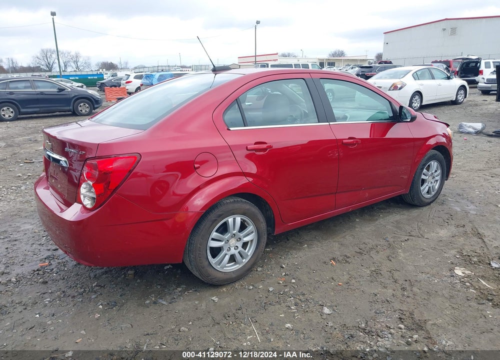 2016 CHEVROLET SONIC LT AUTO VIN: 1G1JC5SH1G4175929