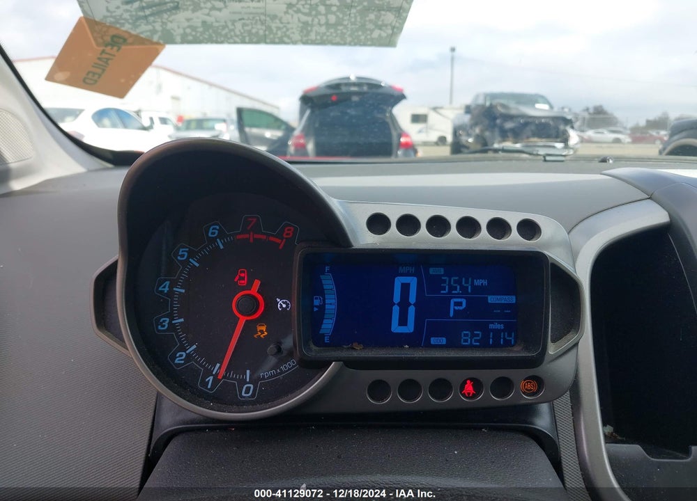 2016 CHEVROLET SONIC LT AUTO VIN: 1G1JC5SH1G4175929