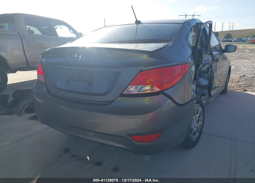 2016 HYUNDAI ACCENT VIN: KMHCT4AE5GU994052