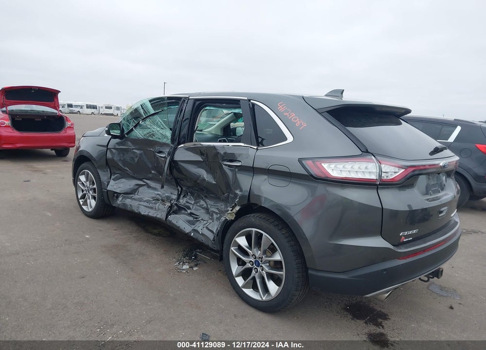 2017 FORD EDGE TITANIUM VIN: 2FMPK4K83HBC31659