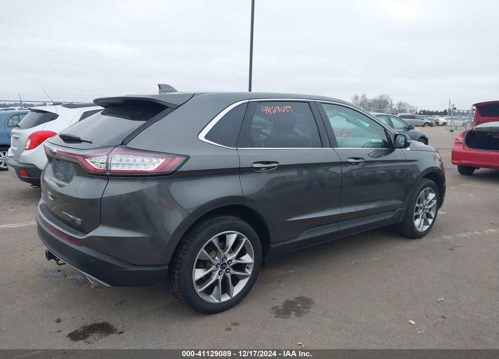 2017 FORD EDGE TITANIUM VIN: 2FMPK4K83HBC31659
