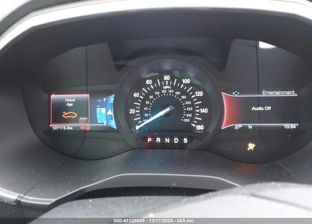 2017 FORD EDGE TITANIUM VIN: 2FMPK4K83HBC31659