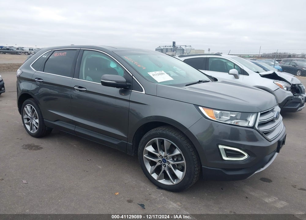 2017 FORD EDGE TITANIUM VIN: 2FMPK4K83HBC31659