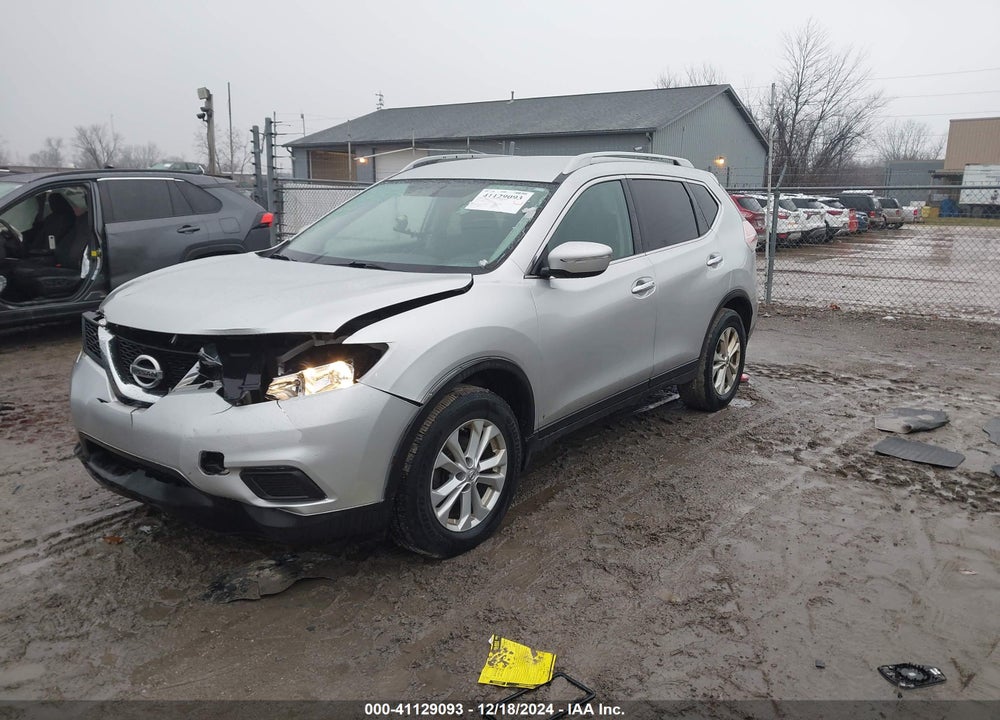 2014 NISSAN ROGUE SV VIN: 5N1AT2MV2EC751177