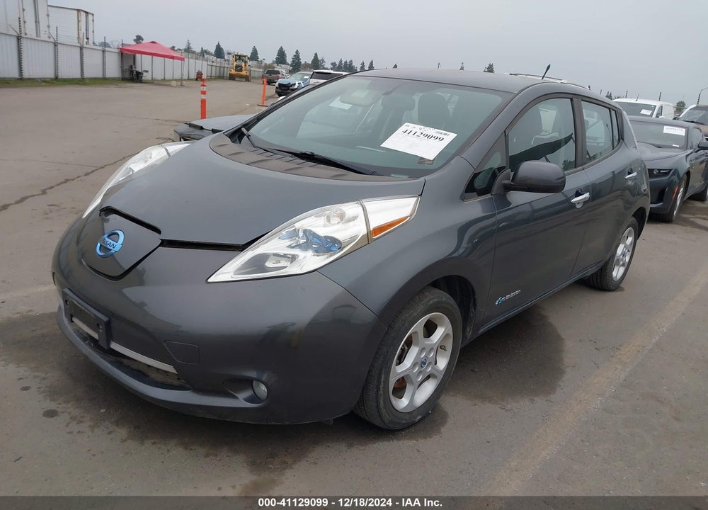 2013 NISSAN LEAF SV VIN: 1N4AZ0CP2DC419321