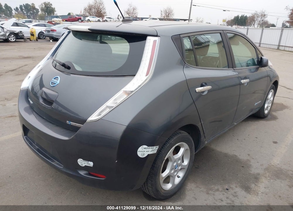 2013 NISSAN LEAF SV VIN: 1N4AZ0CP2DC419321