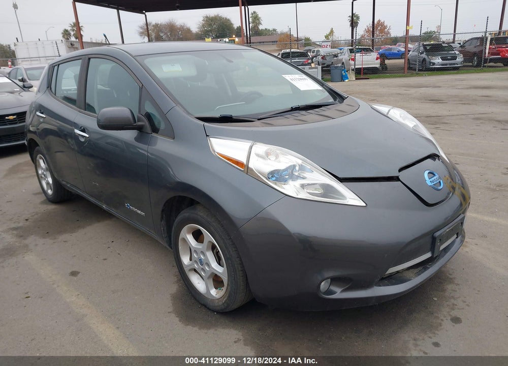 2013 NISSAN LEAF SV VIN: 1N4AZ0CP2DC419321