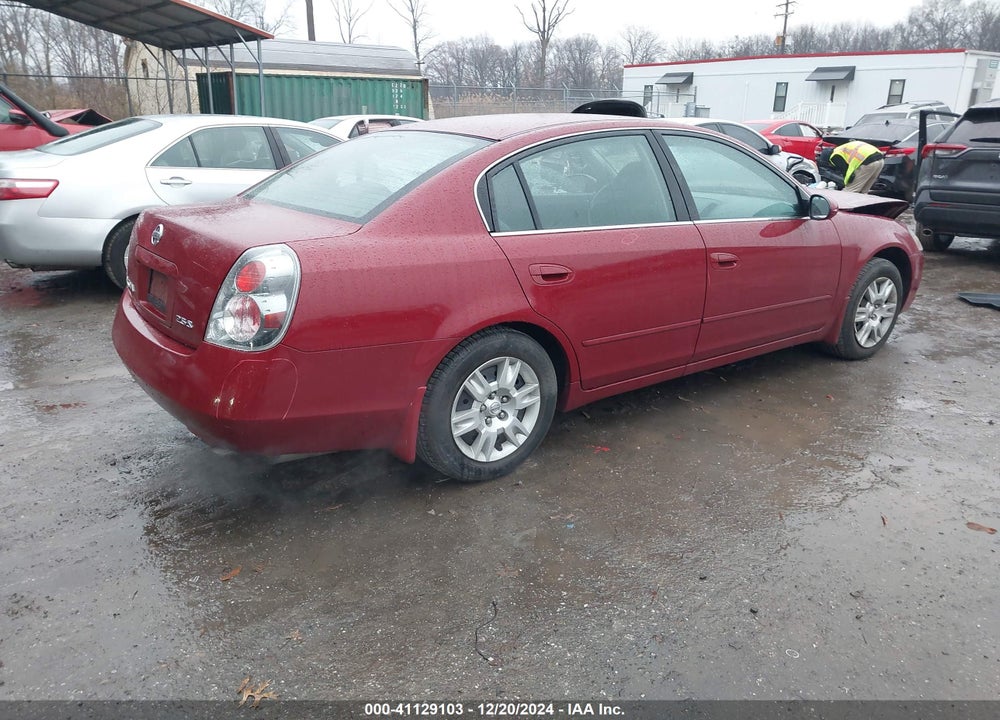 2006 NISSAN ALTIMA VIN: 1N4AL11D76N454945