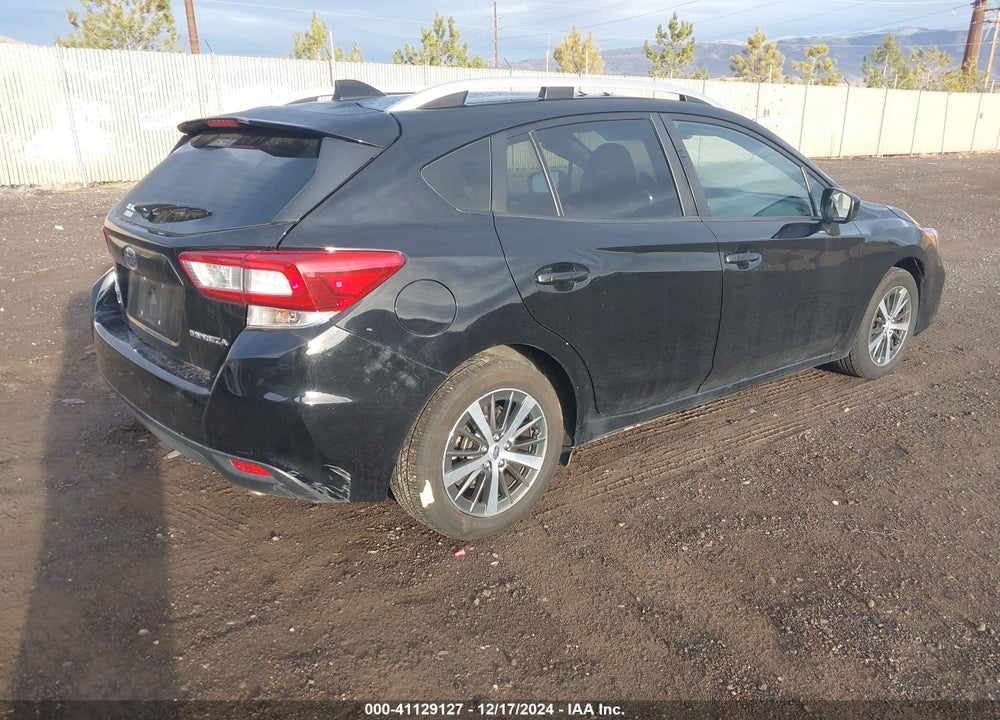 2019 SUBARU IMPREZA VIN: 4S3GTAD61K3720936