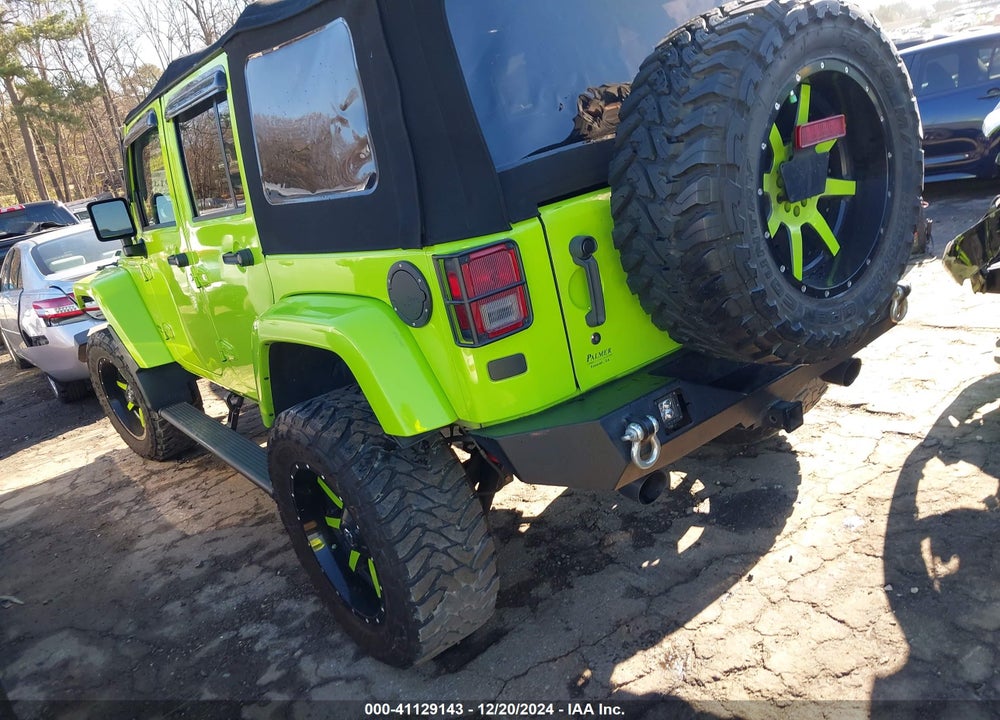 2013 JEEP WRANGLER UNLIMITED SAHARA VIN: 1C4BJWEG9DL519888