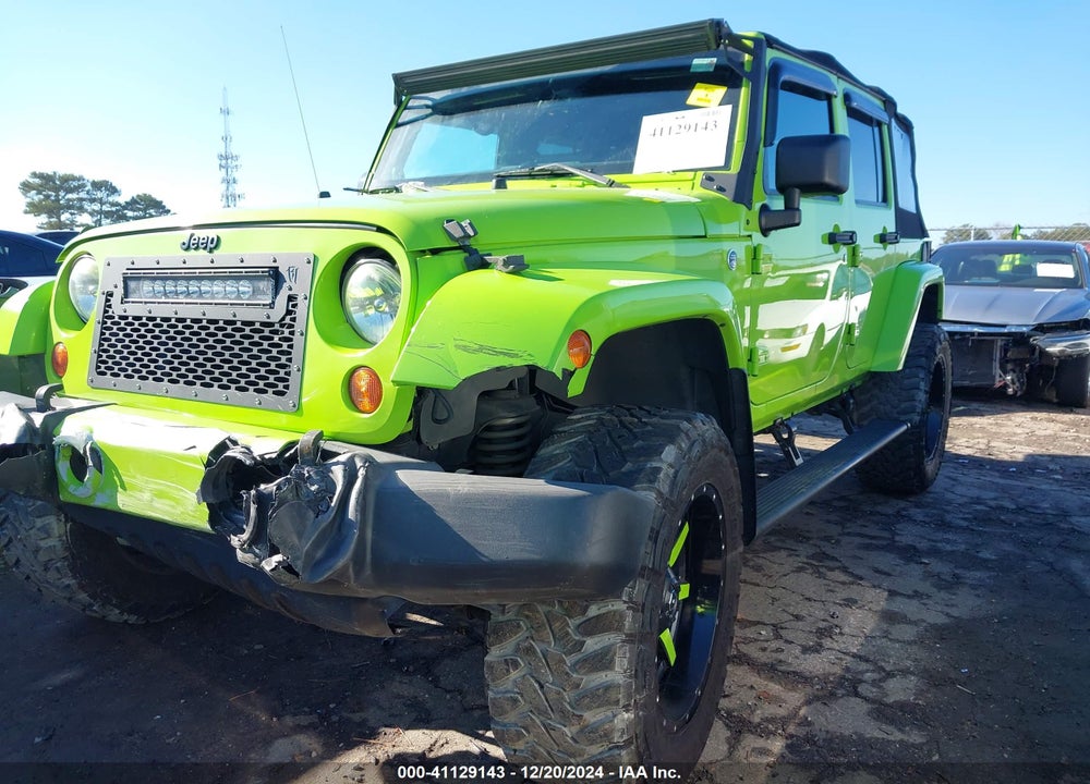 2013 JEEP WRANGLER UNLIMITED SAHARA VIN: 1C4BJWEG9DL519888