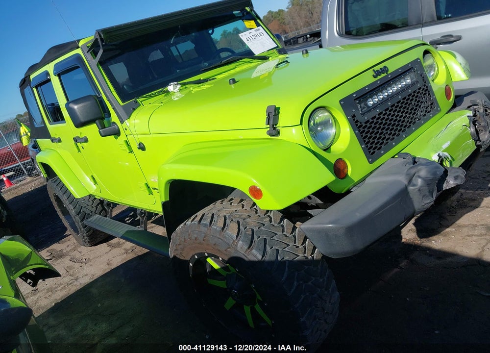 2013 JEEP WRANGLER UNLIMITED SAHARA VIN: 1C4BJWEG9DL519888