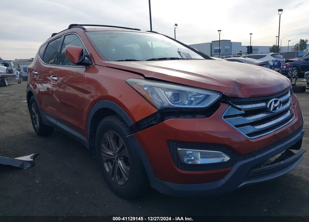 2013 HYUNDAI SANTA FE SPORT VIN: 5XYZU3LB8DG114323