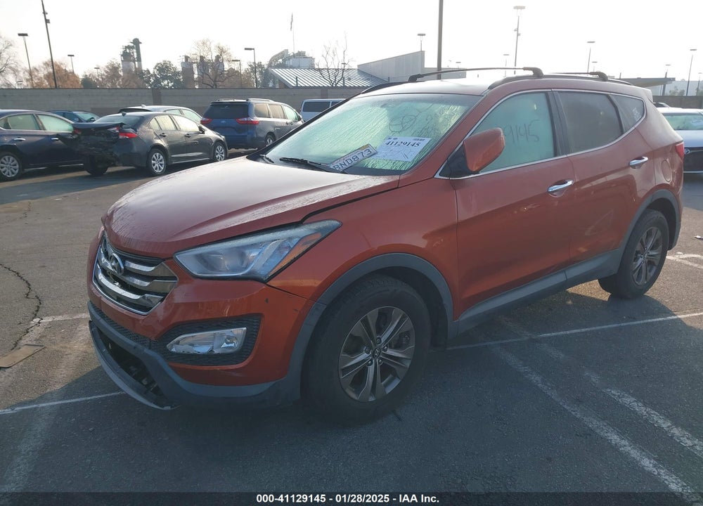 2013 HYUNDAI SANTA FE SPORT VIN: 5XYZU3LB8DG114323