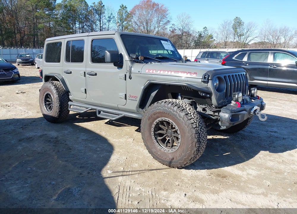 2019 JEEP WRANGLER UNLIMITED RUBICON 4X4 VIN: 1C4HJXFN7KW513290