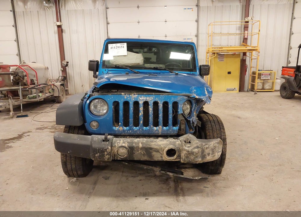 2016 JEEP WRANGLER SPORT VIN: 1C4AJWAG5GL274903