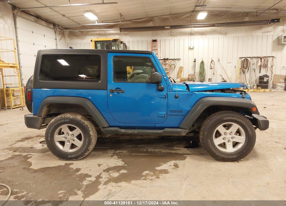 2016 JEEP WRANGLER SPORT VIN: 1C4AJWAG5GL274903