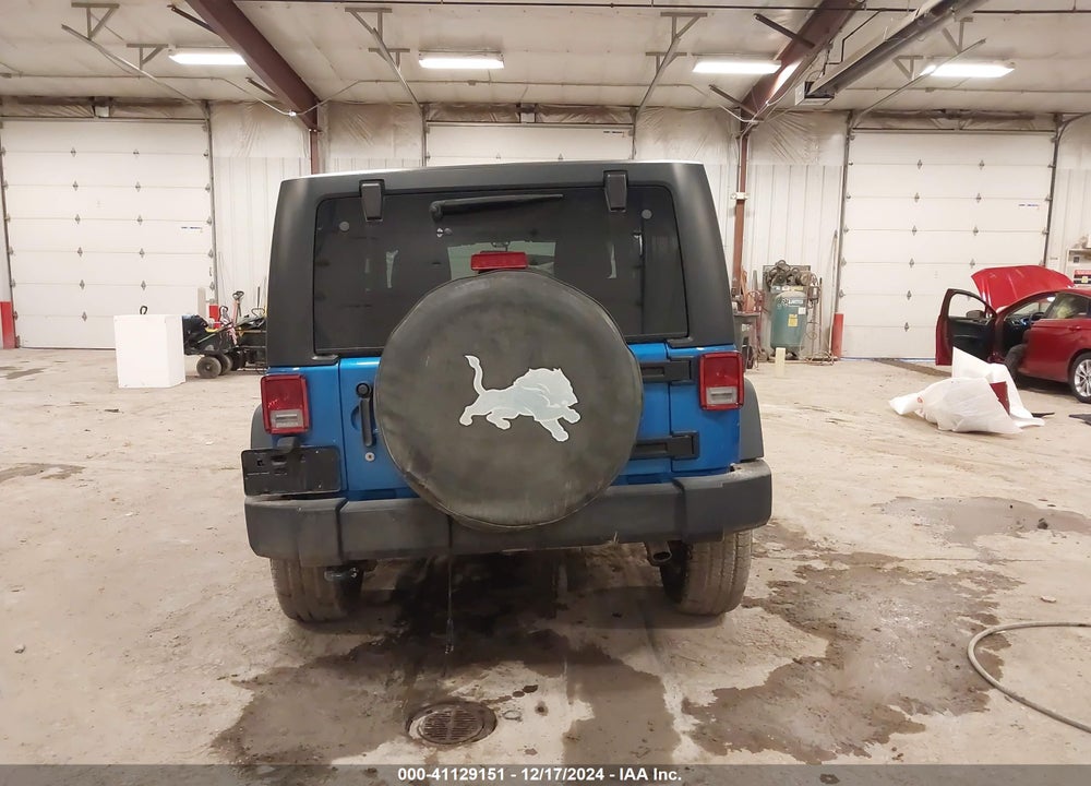 2016 JEEP WRANGLER SPORT VIN: 1C4AJWAG5GL274903