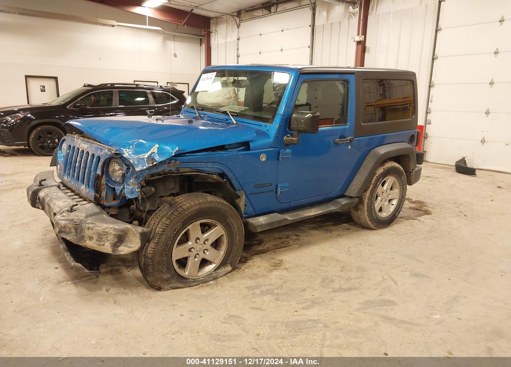 2016 JEEP WRANGLER SPORT VIN: 1C4AJWAG5GL274903