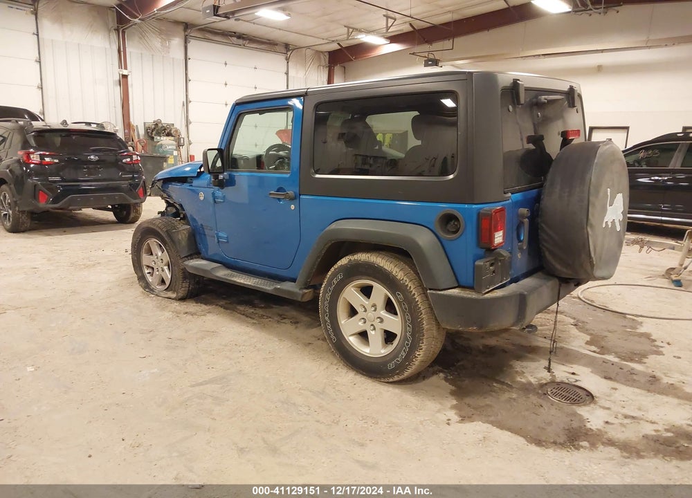 2016 JEEP WRANGLER SPORT VIN: 1C4AJWAG5GL274903