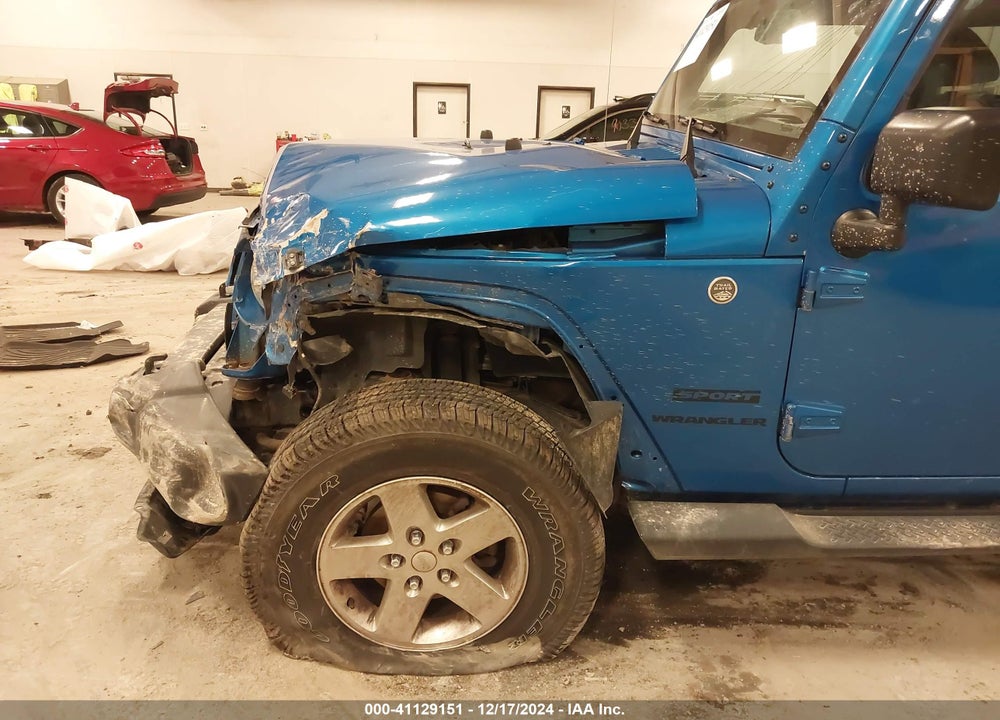 2016 JEEP WRANGLER SPORT VIN: 1C4AJWAG5GL274903