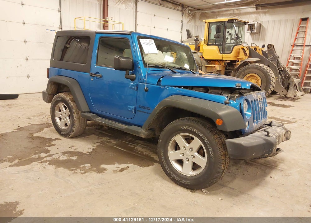 2016 JEEP WRANGLER SPORT VIN: 1C4AJWAG5GL274903