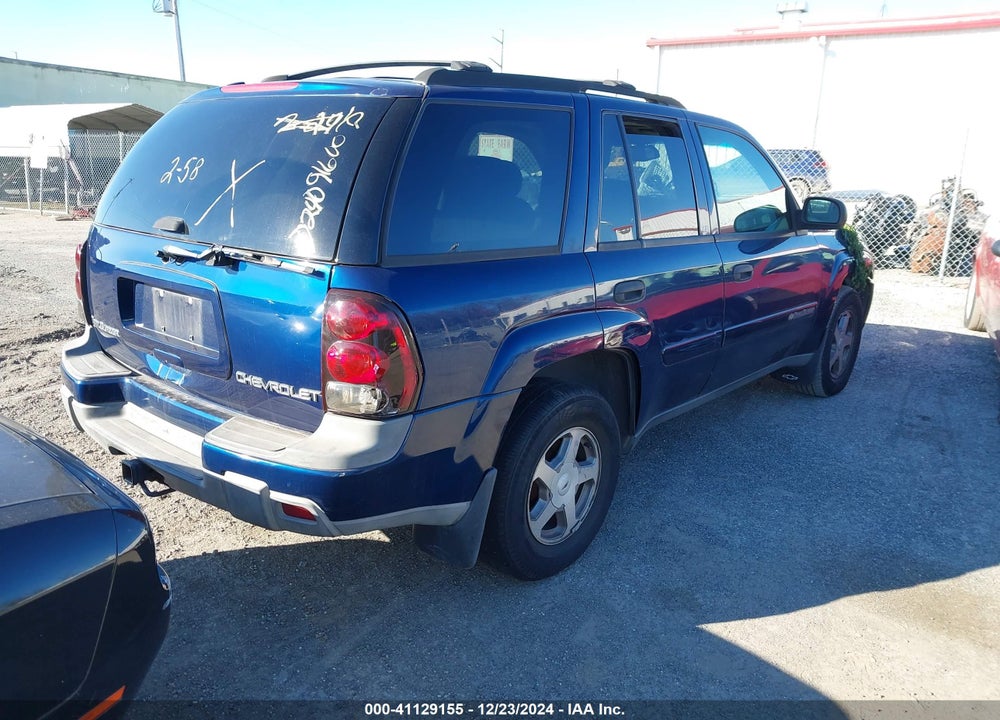 2003 CHEVROLET TRAILBLAZER LT VIN: 1GNDT13SX32207927
