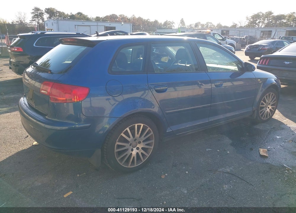 2006 AUDI A3 VIN: WAUMF98P46A036537