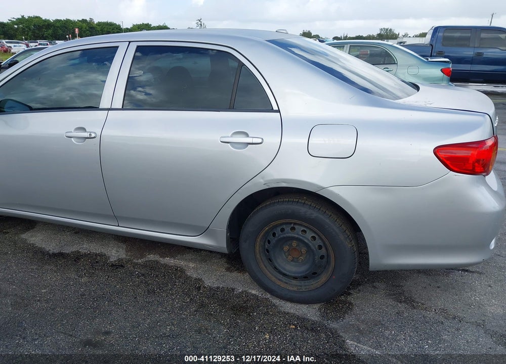 2009 TOYOTA COROLLA VIN: JTDBL40E299086438