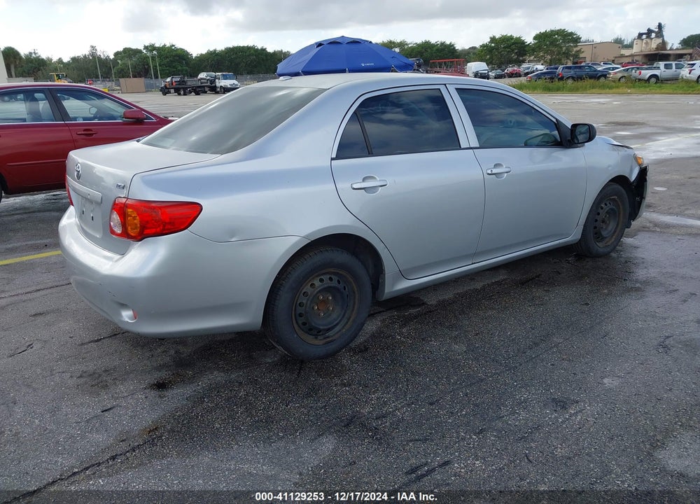 2009 TOYOTA COROLLA VIN: JTDBL40E299086438