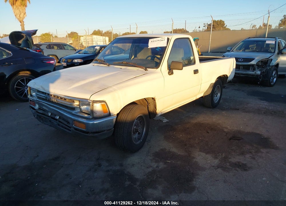 1989 TOYOTA PICKUP 1/2 TON SHORT WHEELBASE VIN: JT4RN81R4K0015219
