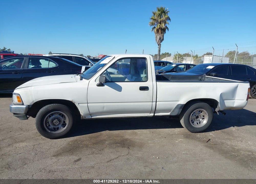 1989 TOYOTA PICKUP 1/2 TON SHORT WHEELBASE VIN: JT4RN81R4K0015219
