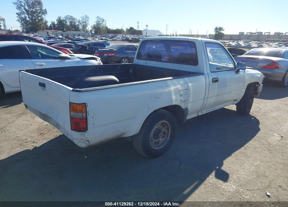 1989 TOYOTA PICKUP 1/2 TON SHORT WHEELBASE VIN: JT4RN81R4K0015219