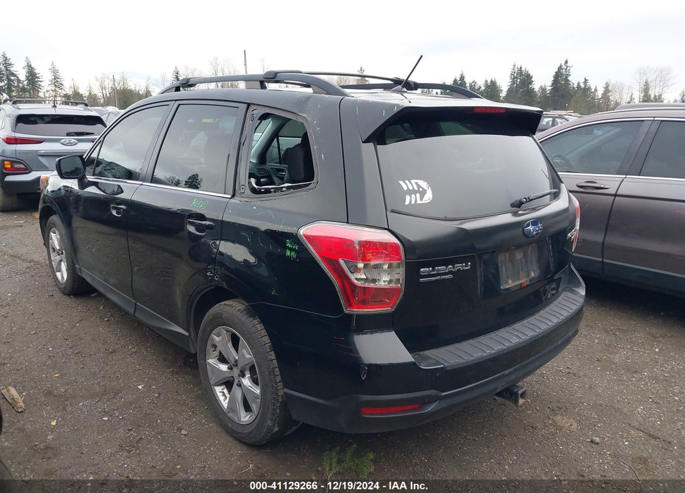 2015 SUBARU FORESTER 2.5I LIMITED VIN: JF2SJAHCXFH837277