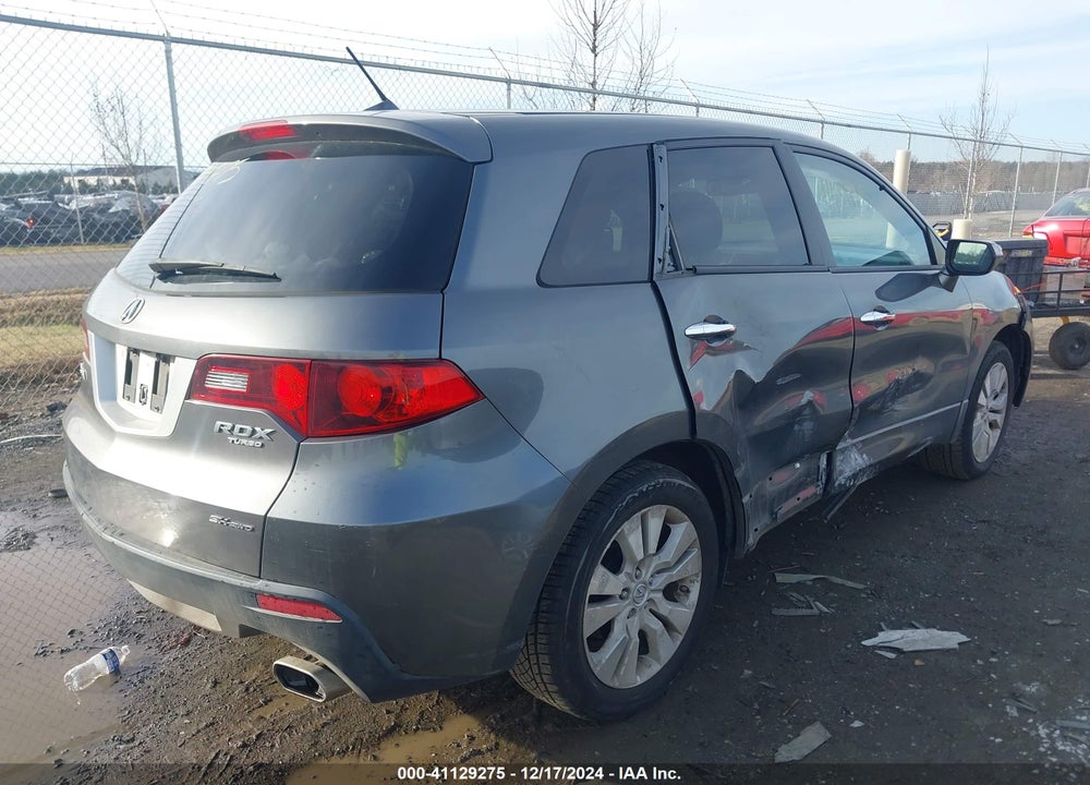 2010 ACURA RDX VIN: 5J8TB1H29AA004516