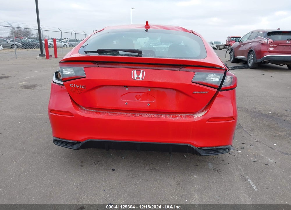 2022 HONDA CIVIC VIN: 19XFL2H85NE023845