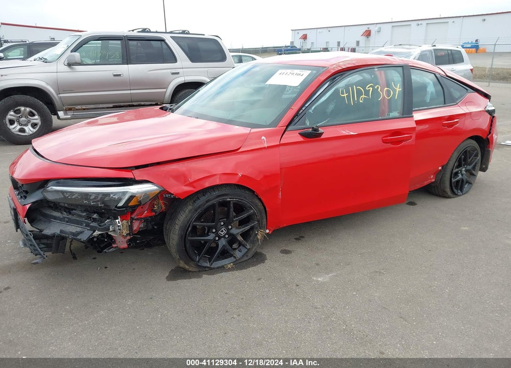 2022 HONDA CIVIC VIN: 19XFL2H85NE023845