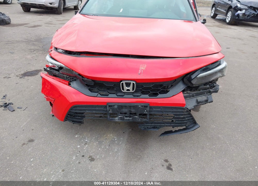 2022 HONDA CIVIC VIN: 19XFL2H85NE023845