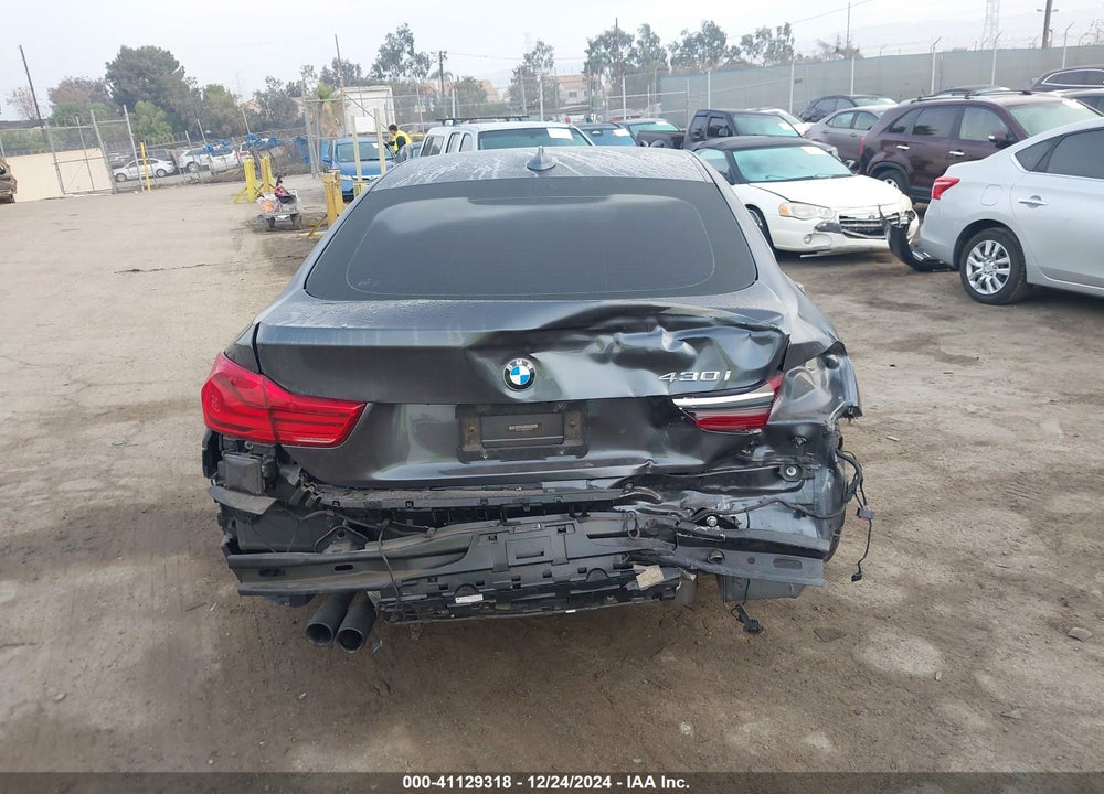 2018 BMW 430I GRAN COUPE VIN: WBA4J1C50JBG78197
