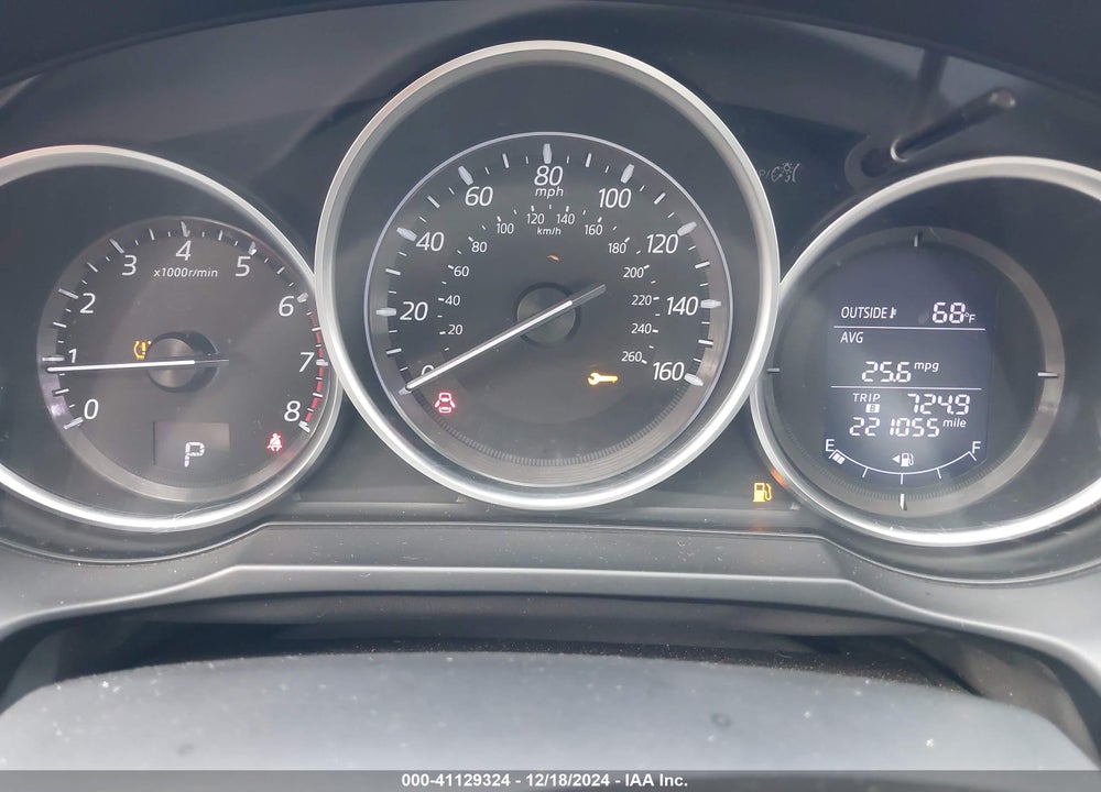 2016 MAZDA 6 I TOURING VIN: JM1GJ1V50G1465453