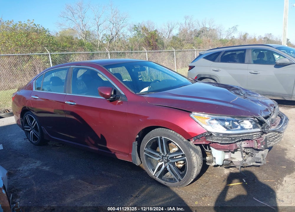 2016 HONDA ACCORD SPORT VIN: 1HGCR2F53GA240179