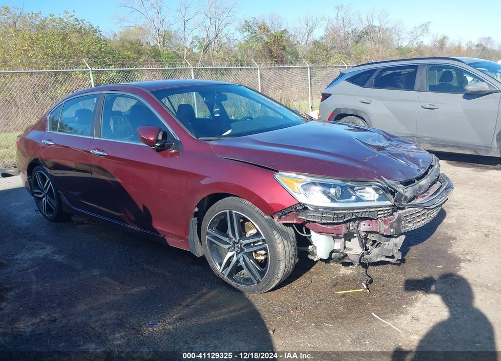 2016 HONDA ACCORD SPORT VIN: 1HGCR2F53GA240179