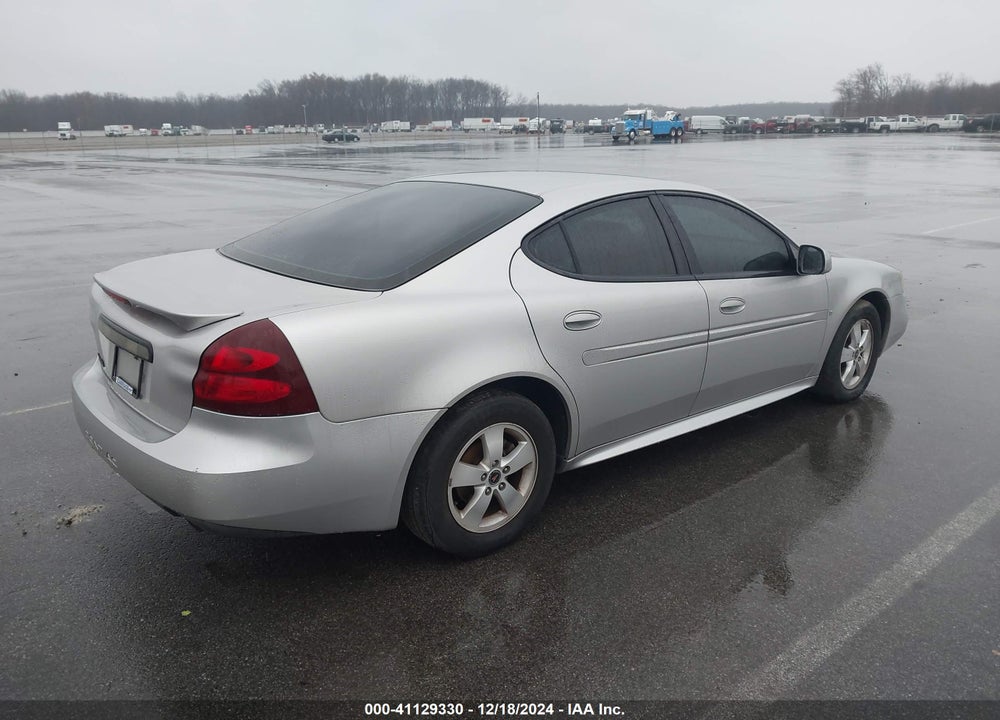 2006 PONTIAC GRAND PRIX VIN: 2G2WP552461134279