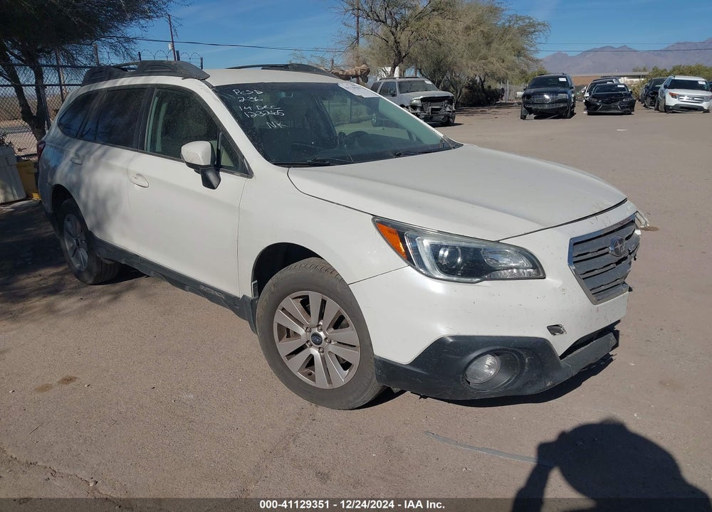 2015 SUBARU OUTBACK 2.5I PREMIUM VIN: 4S4BSBFC4F3260548