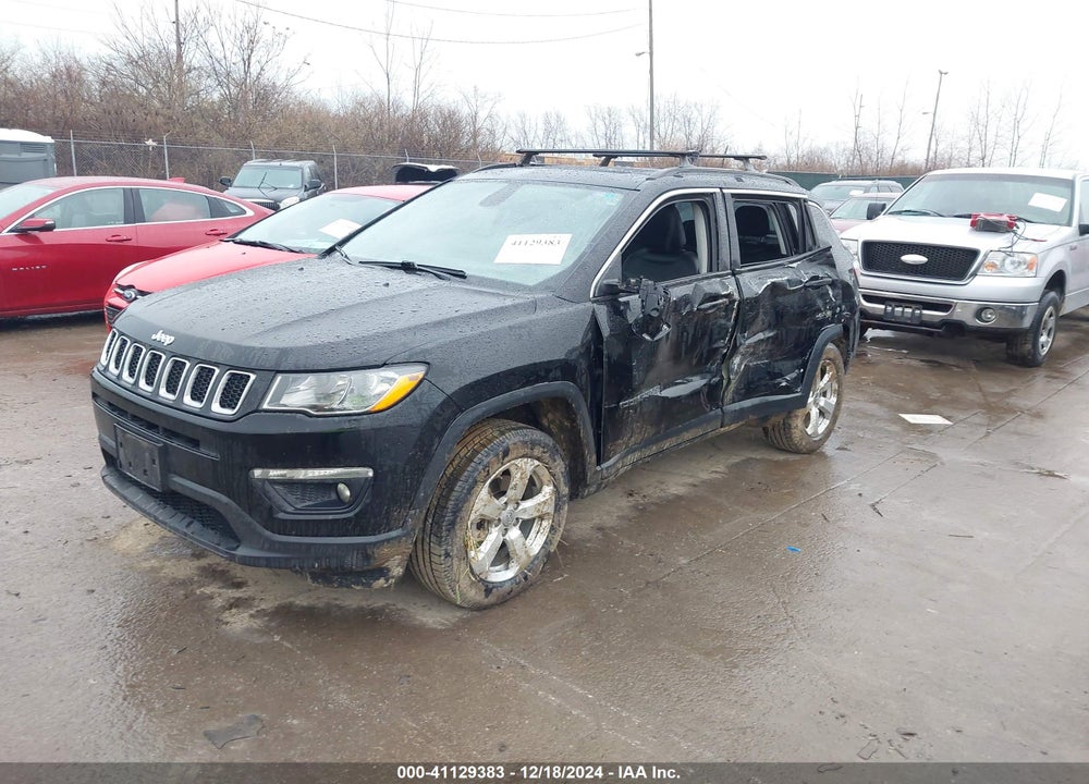 2018 JEEP COMPASS LATITUDE 4X4 VIN: 3C4NJDBB4JT139206