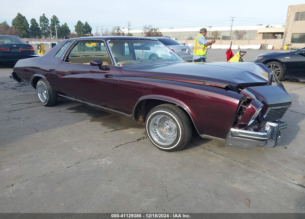1974 BUIC CENTURY 350 VIN: 4J57H4Z107541