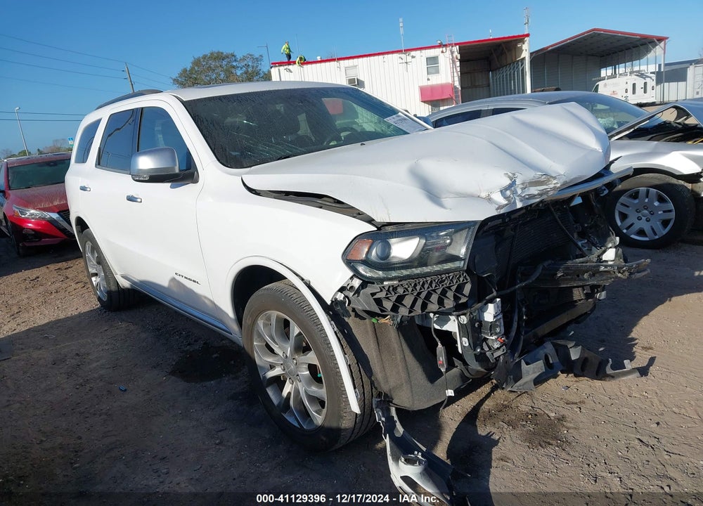 2018 DODGE DURANGO CITADEL ANODIZED PLATINUM AWD VIN: 1C4RDJEG5JC486344