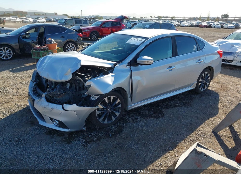 2016 NISSAN SENTRA SR VIN: 3N1AB7AP1GY331188